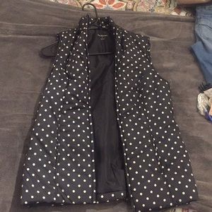 Polka dot vest